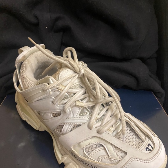 White Balenciaga Track Runners - Picture 7 of 7